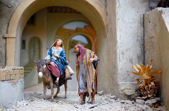 joseph and mary travelling